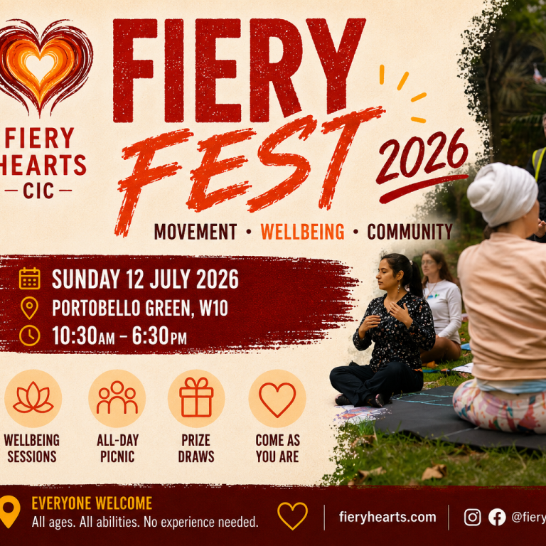 Fiery Hearts Resonant Rest gong bath and deep rest session
