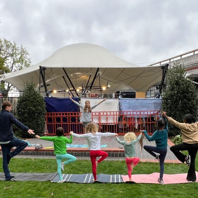 Public wellbeing workshop or event with Fiery Hearts